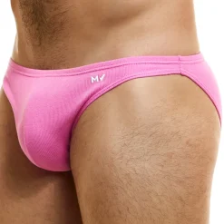 Slip Low Cut Peace Coton Rose Fuchsia