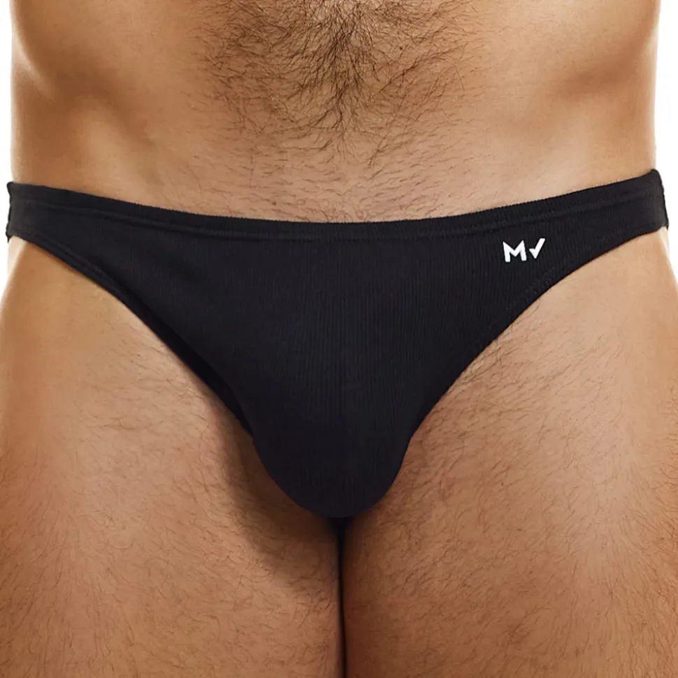 Slip Low Cut Peace Coton Noir