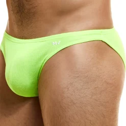 Slip Low Cut Peace Microfibre Citron Vert