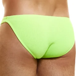 Slip Low Cut Peace Microfibre Citron Vert