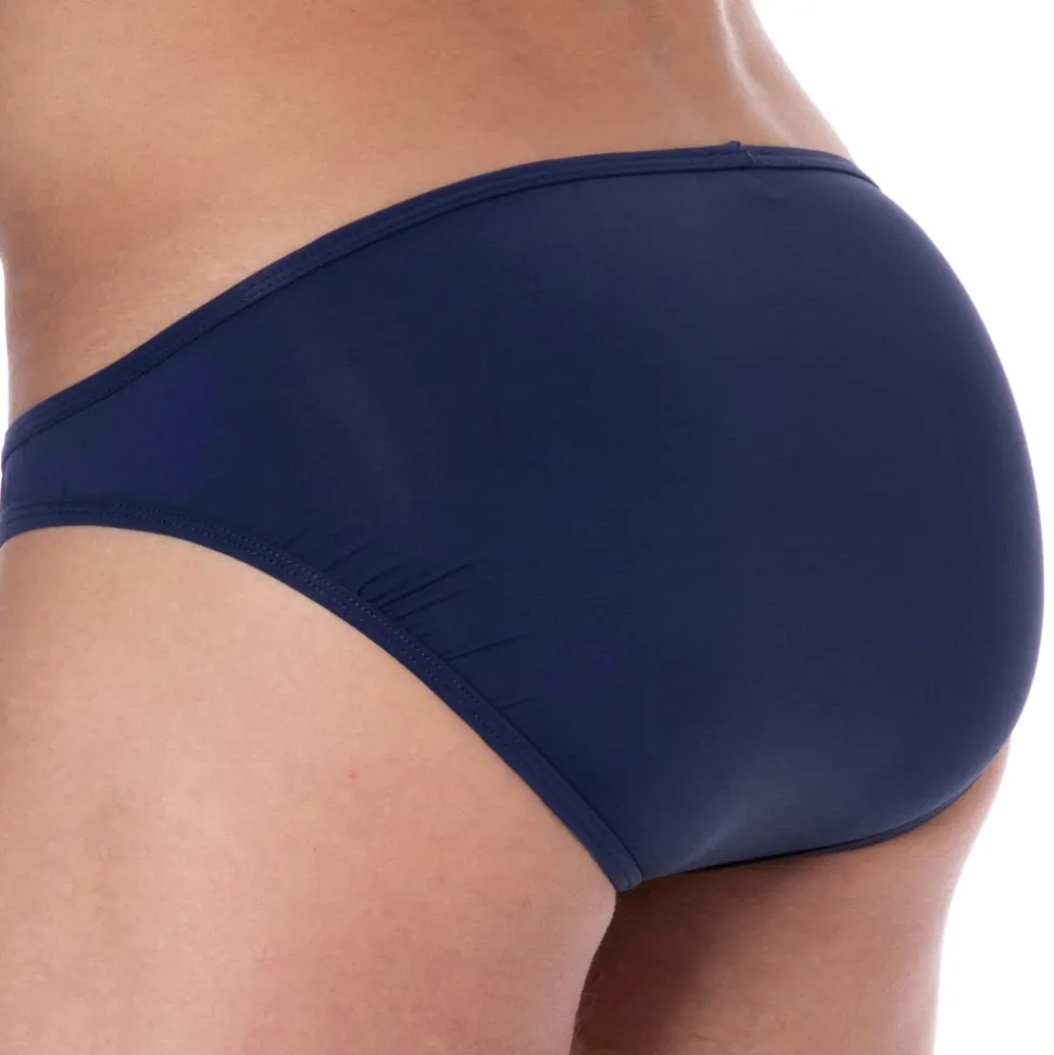 Slip Microfibre Bleu Marine