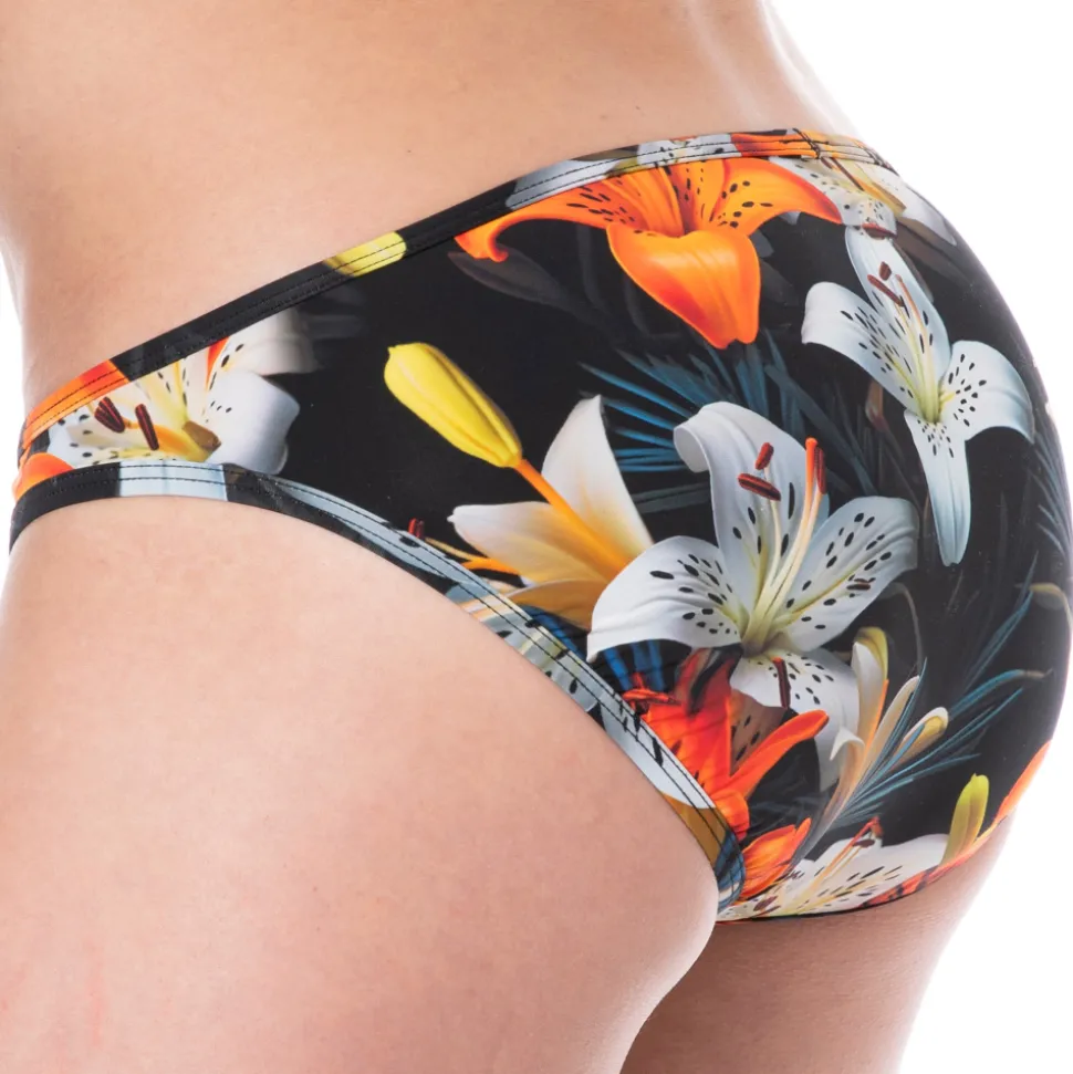 Slip Microfibre Tropical Summer Noir