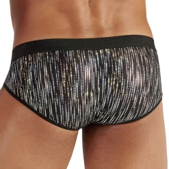Slip Mini Pure Seduction Glitter Noir