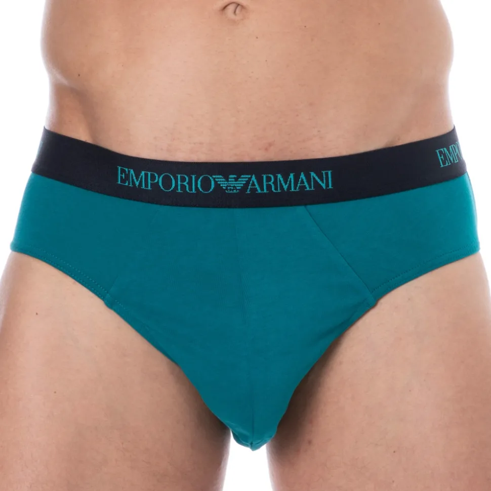 Slip Pure Cotton Bleu Paon