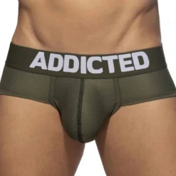 Slip Push Up Mesh Kaki