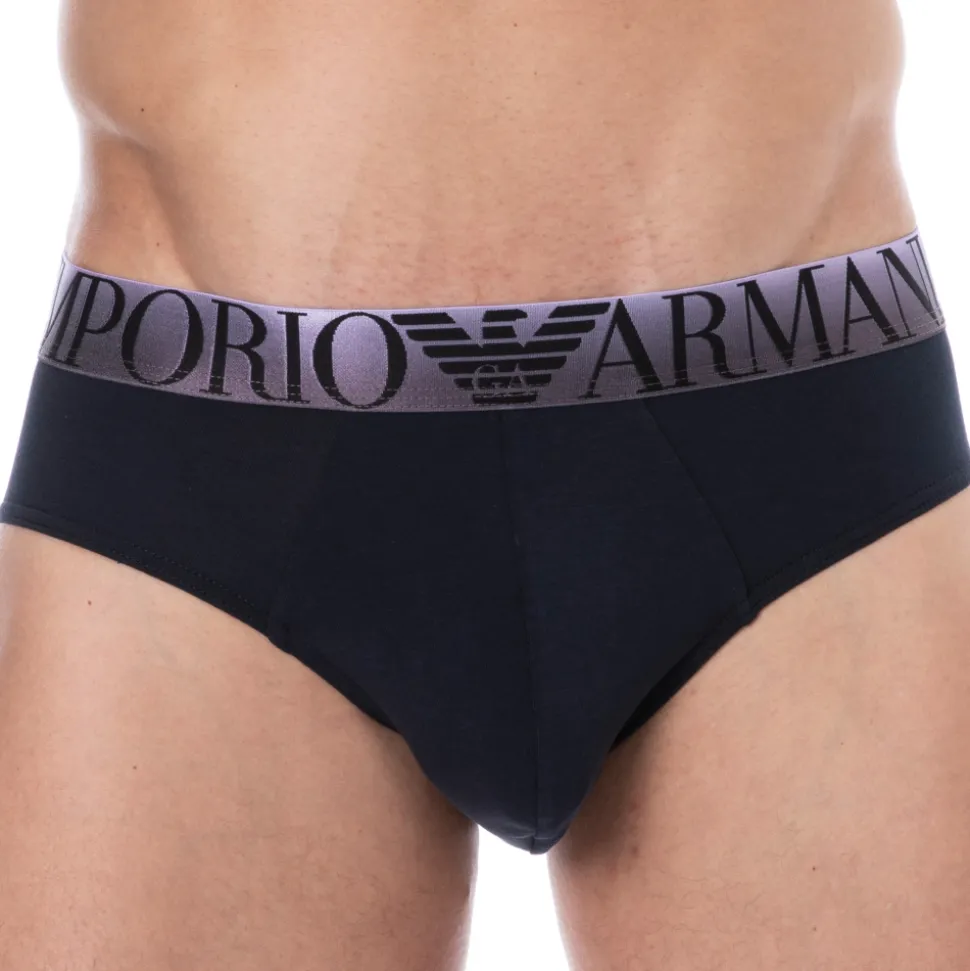 Slip Superfine Coton Marine