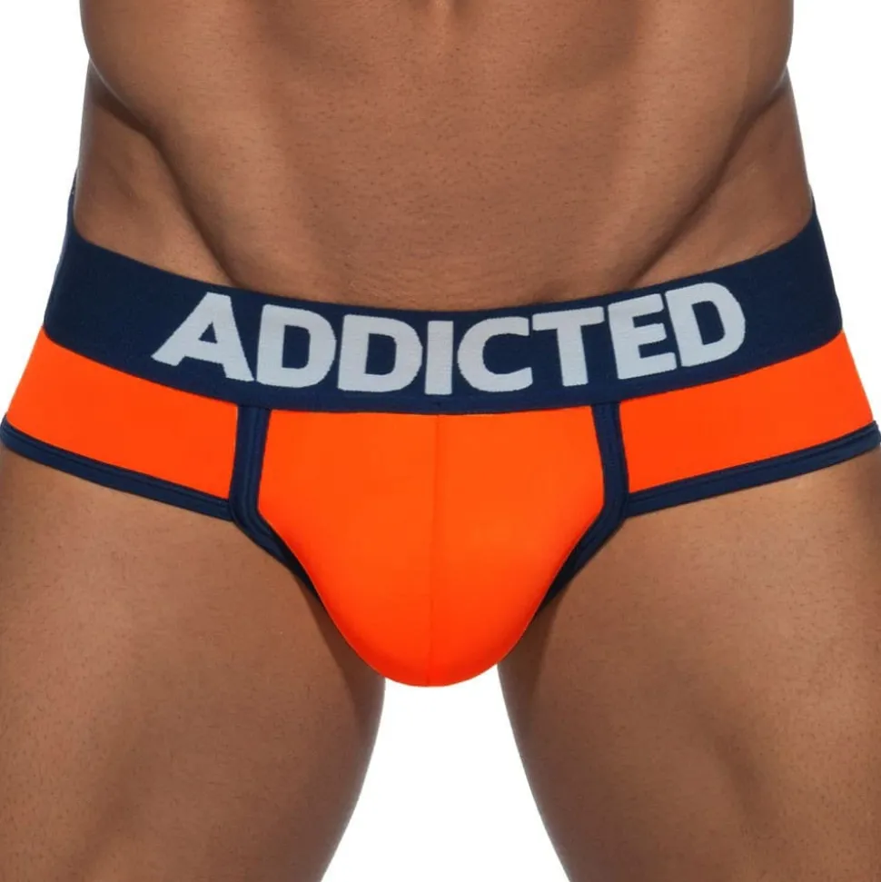Slip Swimderwear Push Up Orange