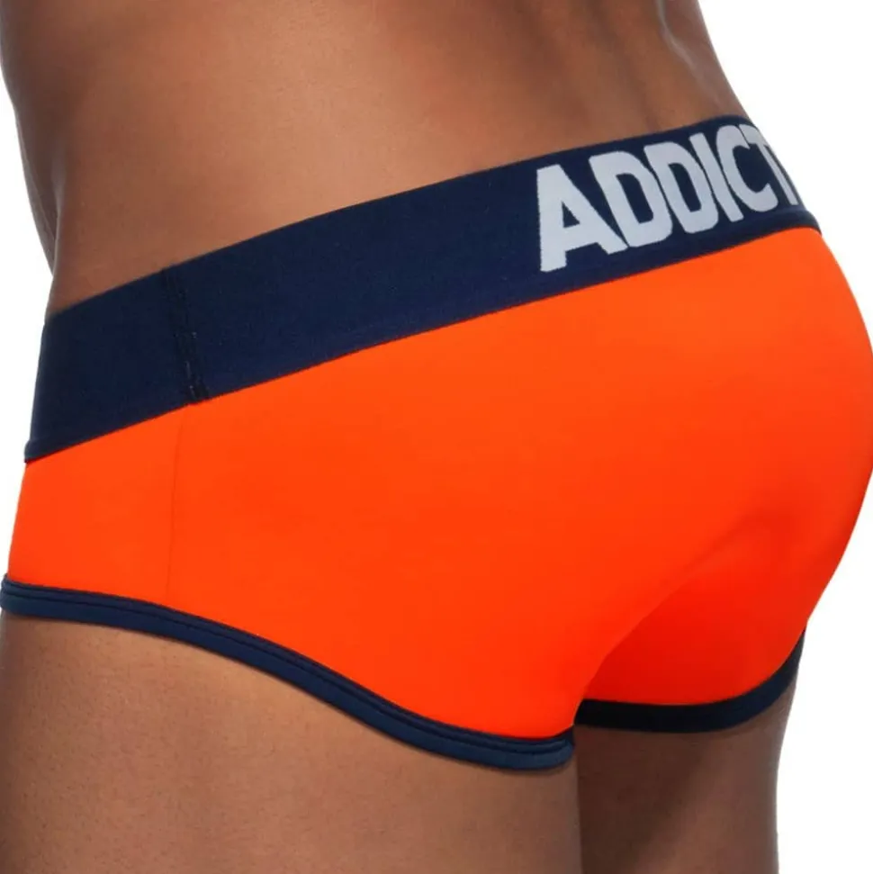 Slip Swimderwear Push Up Orange