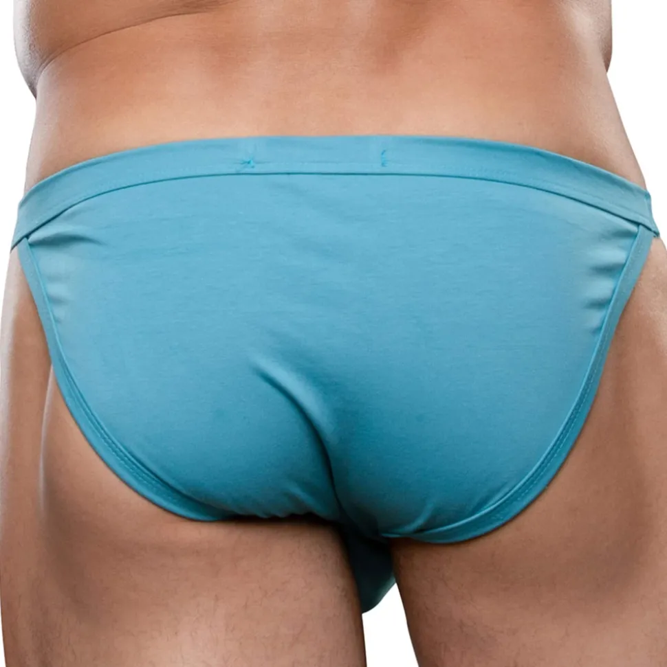Slip Tanga Almost Naked "Sex" Bambou Bleu