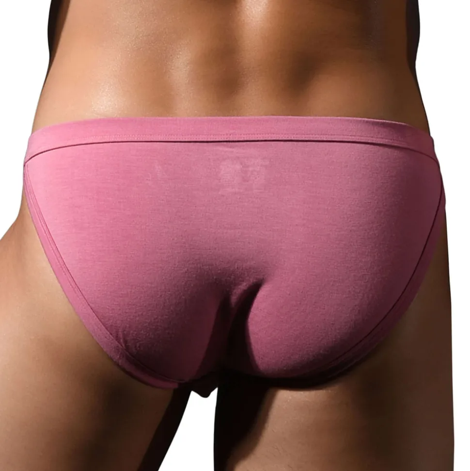 Slip Tanga Almost Naked "Sex" Bambou Rose