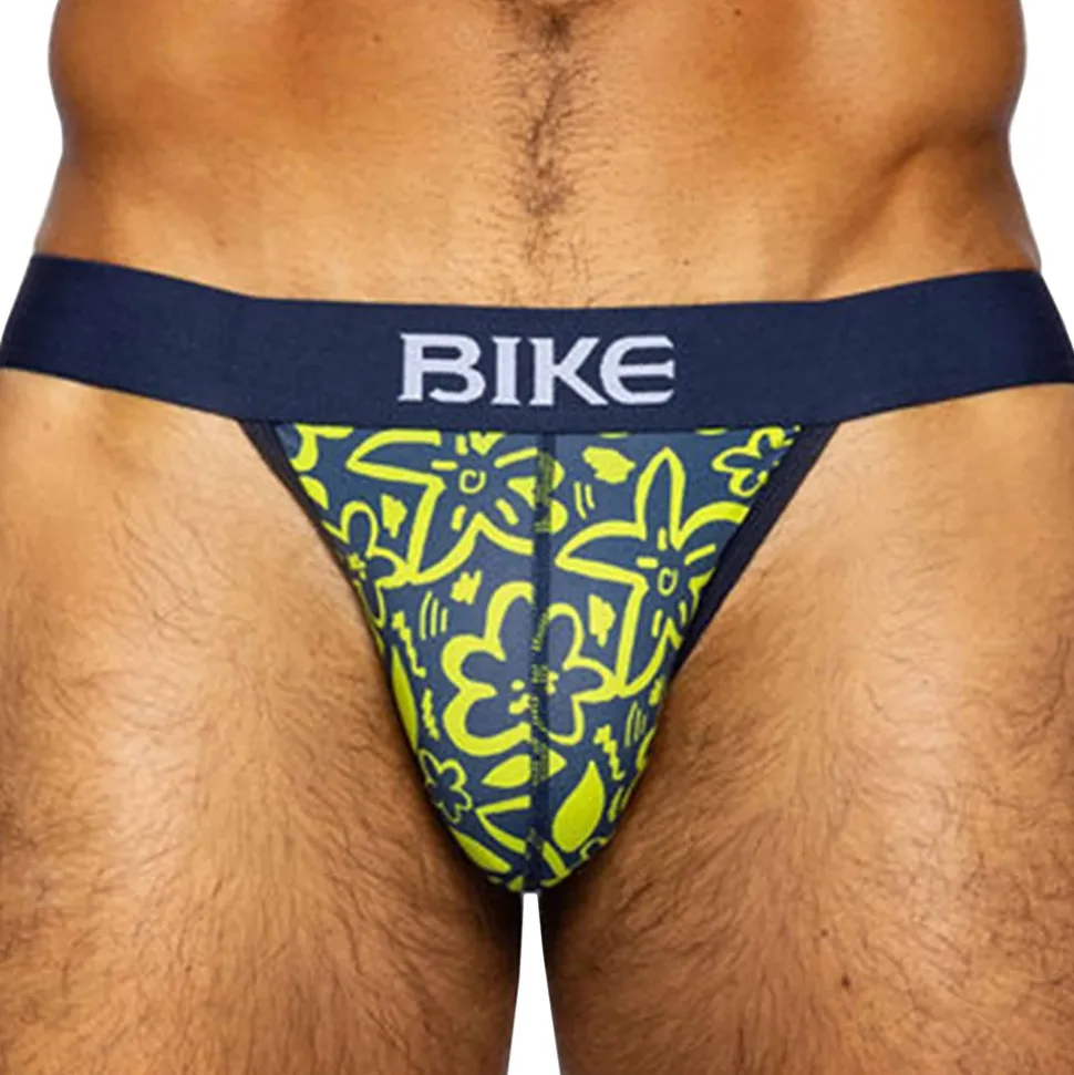 Slip Tanga Coton Flower Party