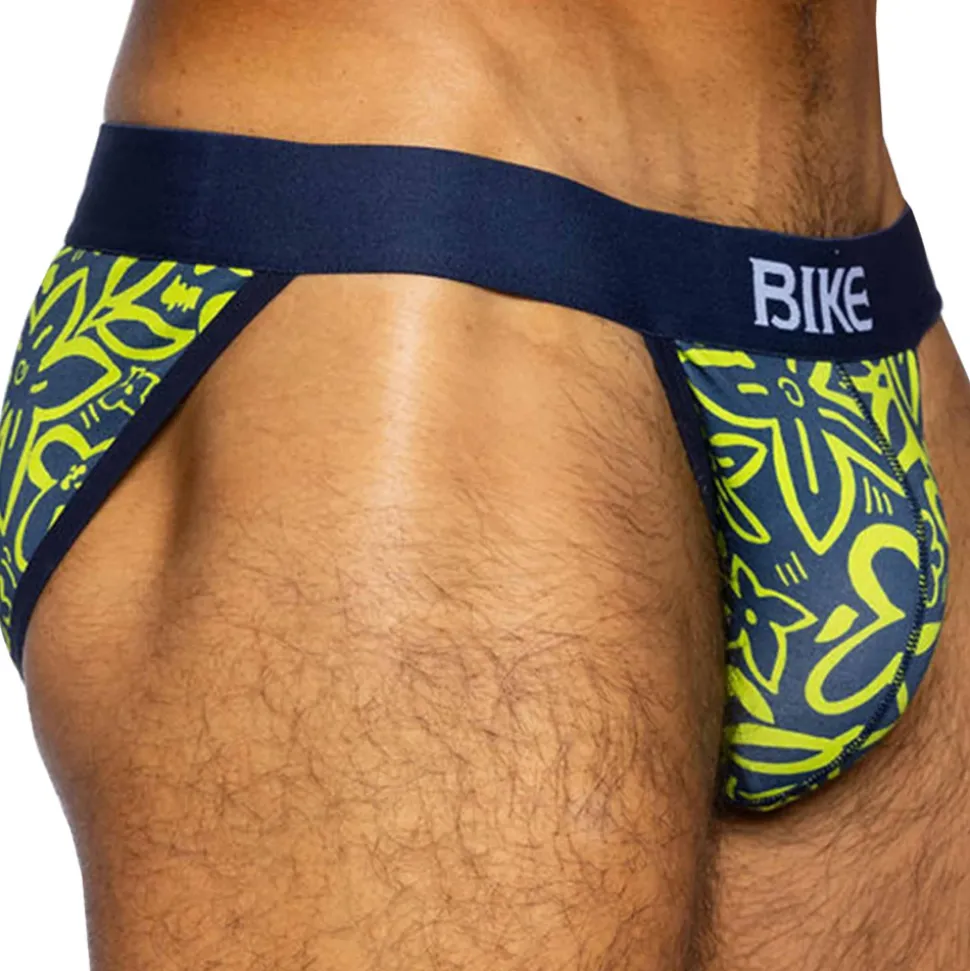 Slip Tanga Coton Flower Party