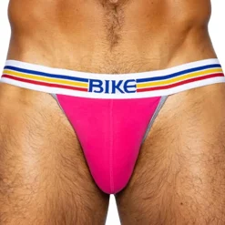 Slip Tanga Coton Rose