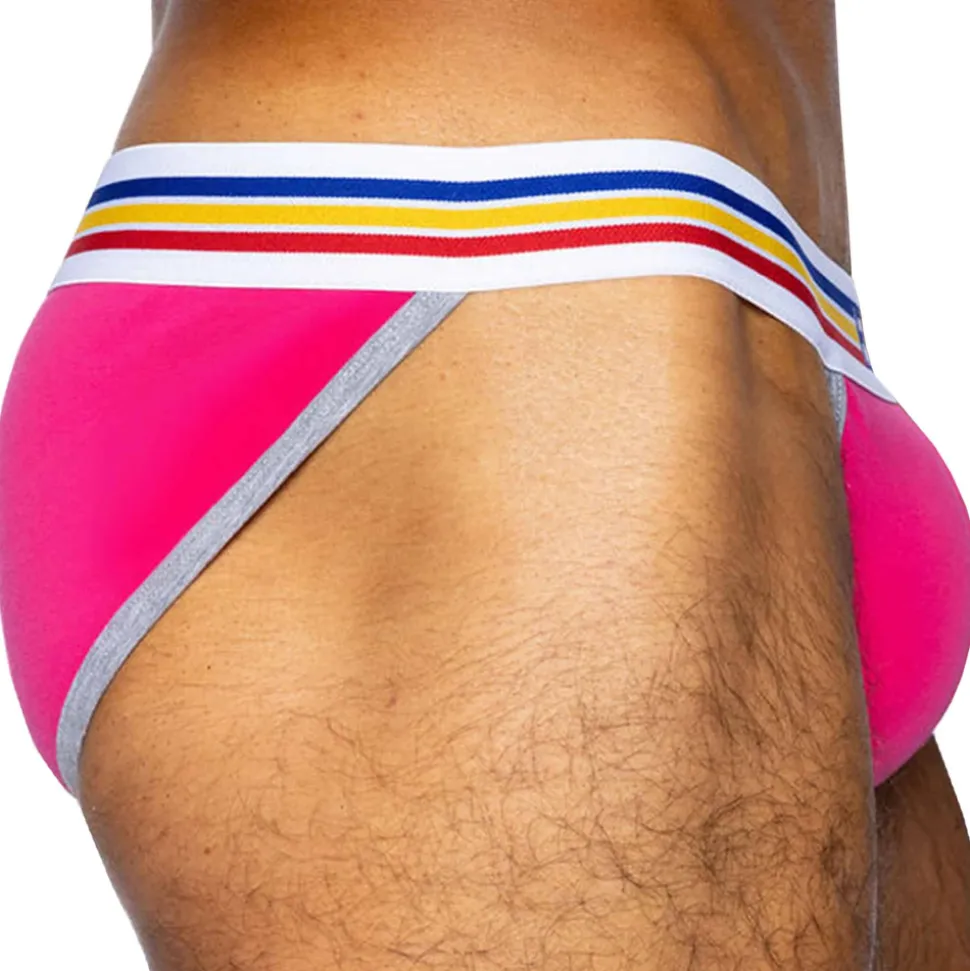Slip Tanga Coton Rose