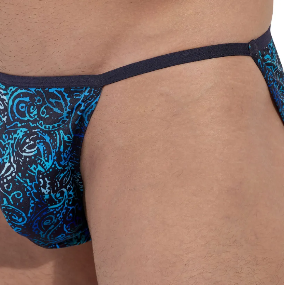Slip Tanga Funky Styles Bleu