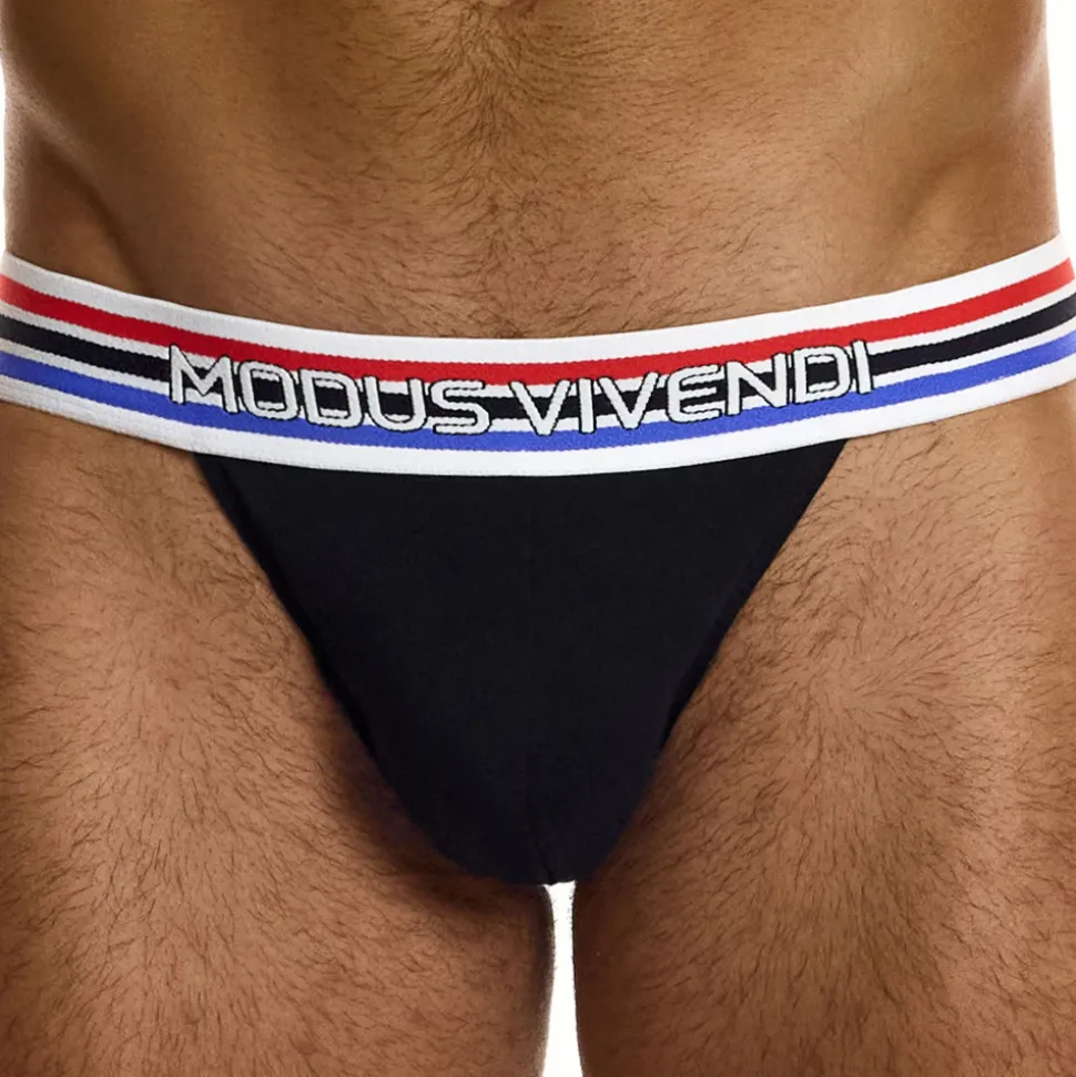 Slip Tanga Heritage Noir