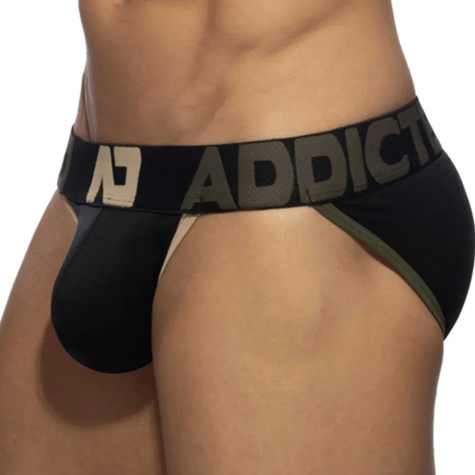 Slip Tanga Naked Feeling Push Up Noir
