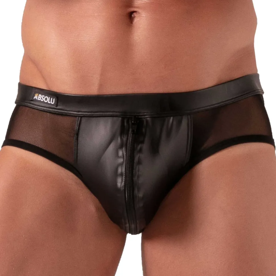Slip Zipped Rebel Noir