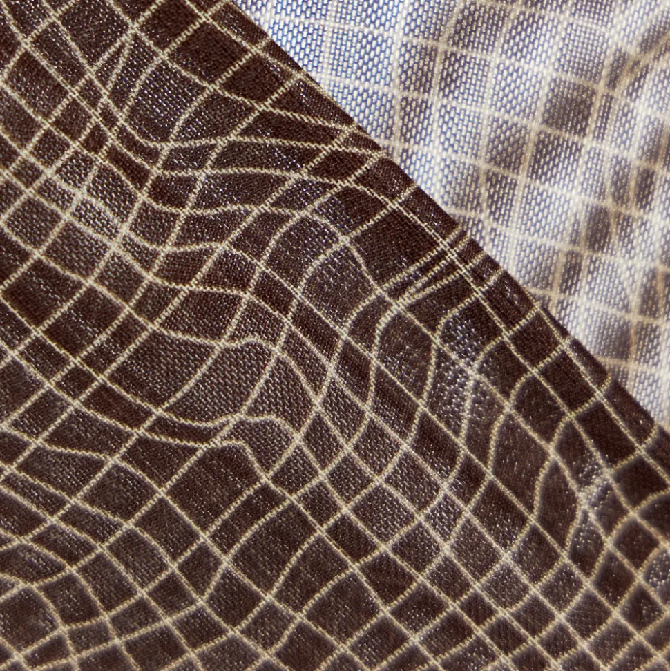 String Abstract Résille Marron