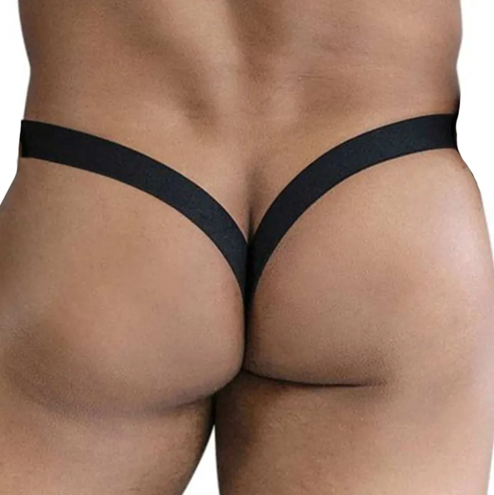 String Bikini Noir