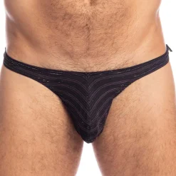 String Bikini Shimmering Nights Noir