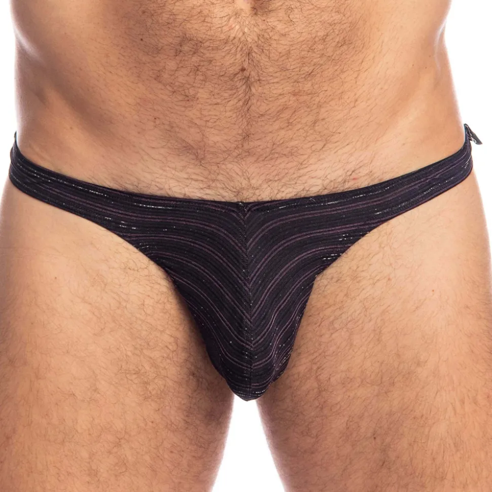 String Bikini Shimmering Nights Noir