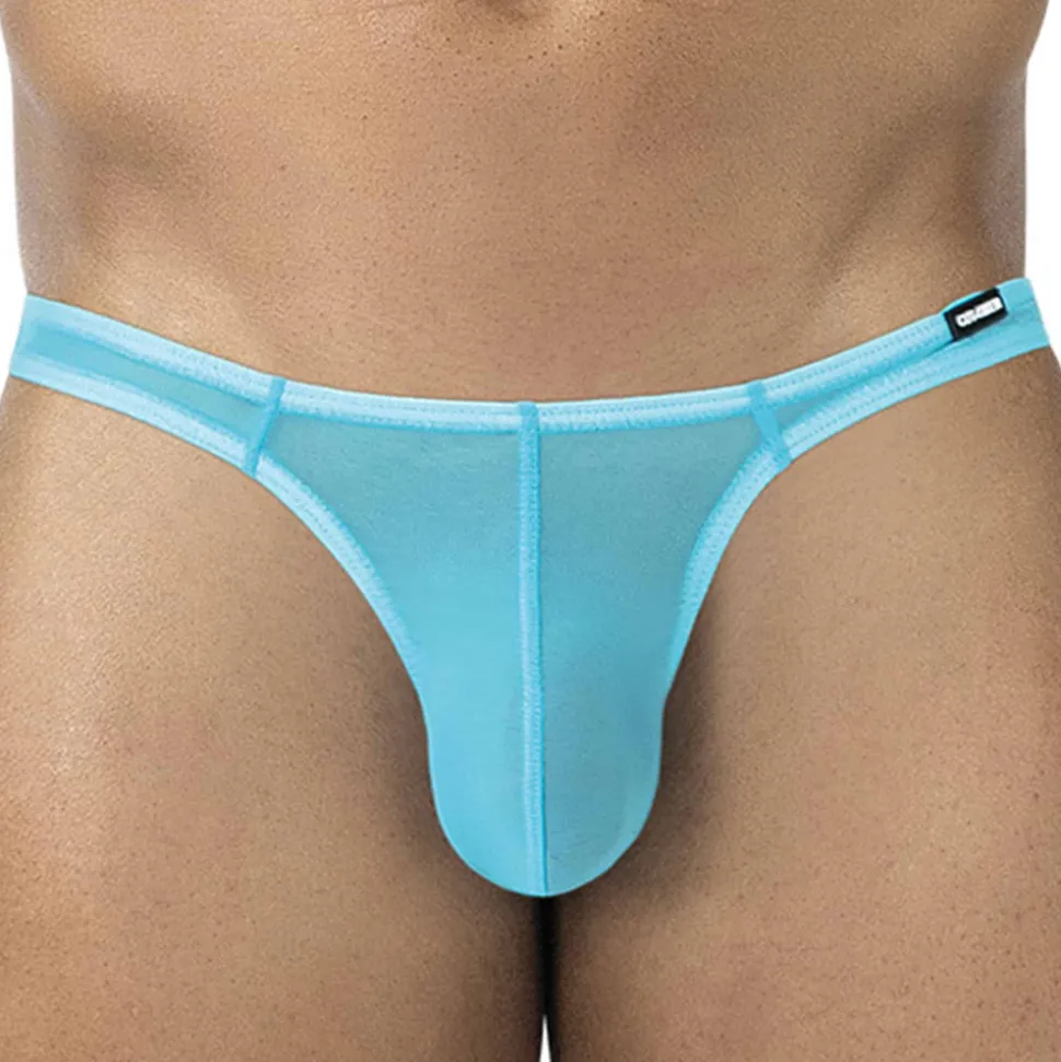 String Brazilian SP4NDEX GLOW Mesh Turquoise