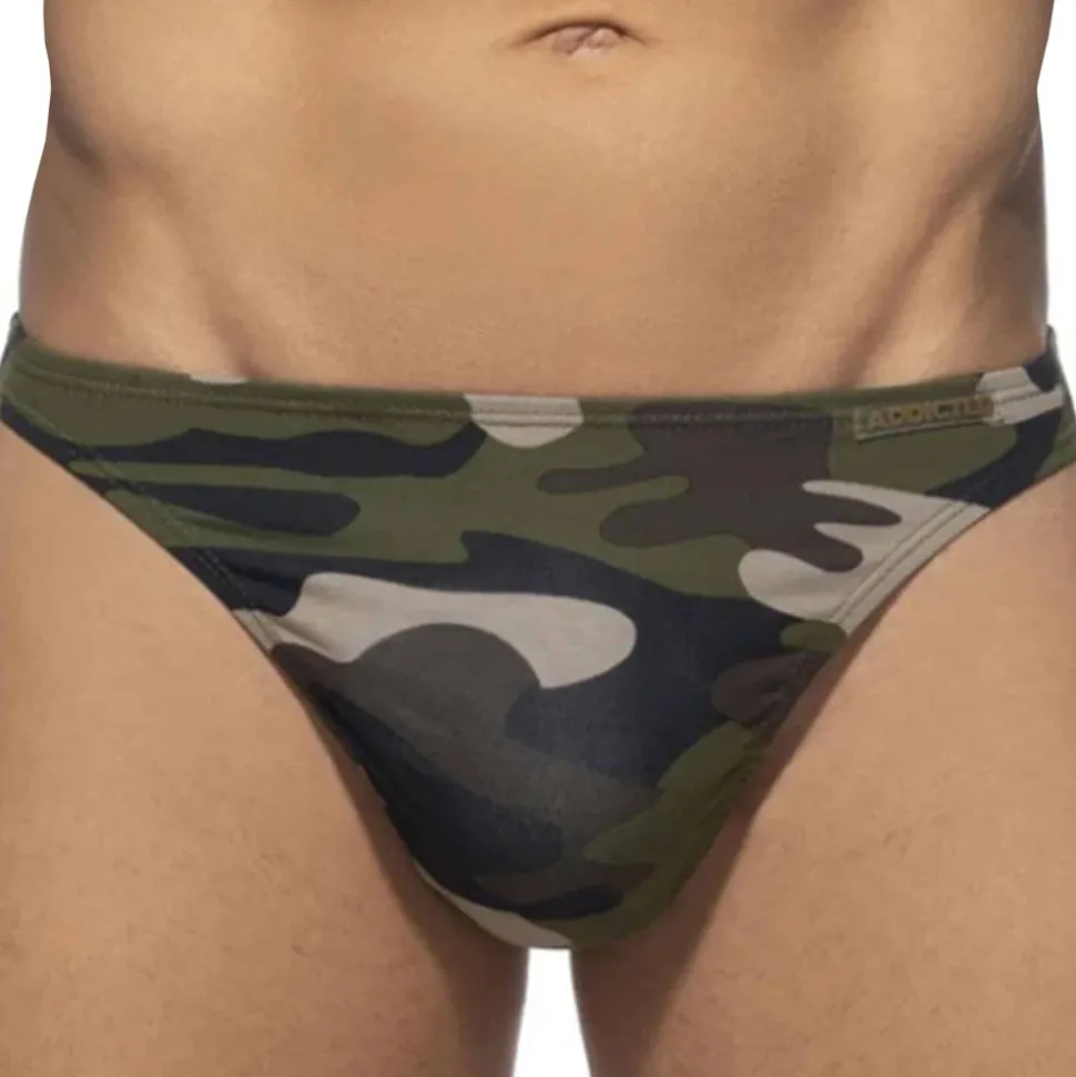 String Camo Coton Kaki