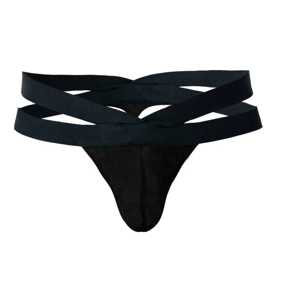 String Crossed R4VAGE Noir