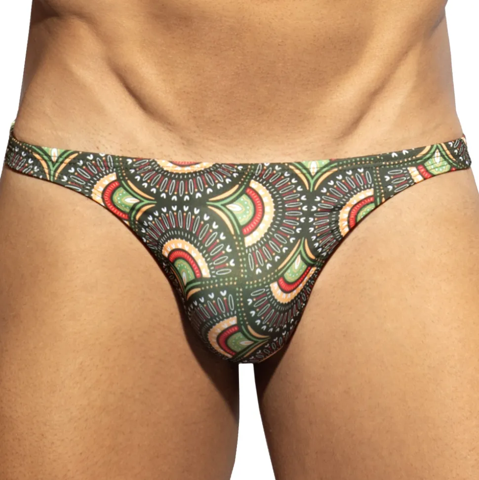String De Bain Paon Kaki