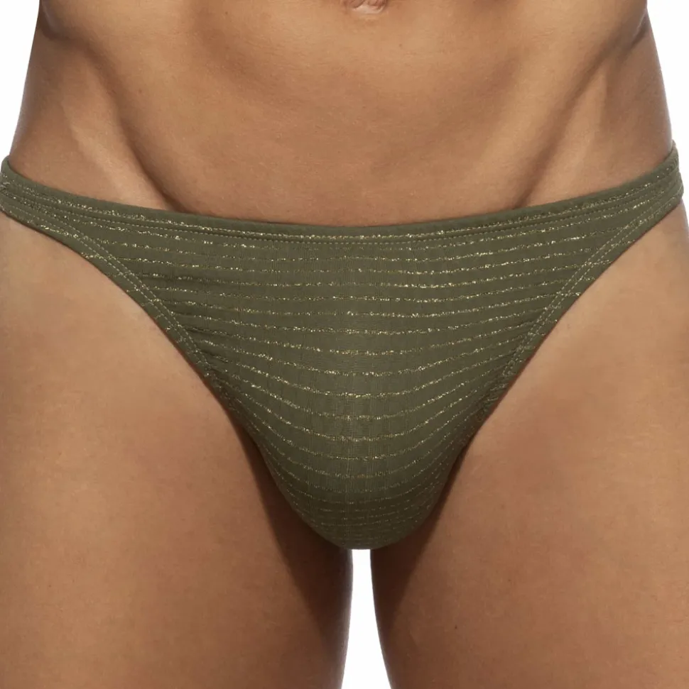 String de Bain Réversible Régal Kaki