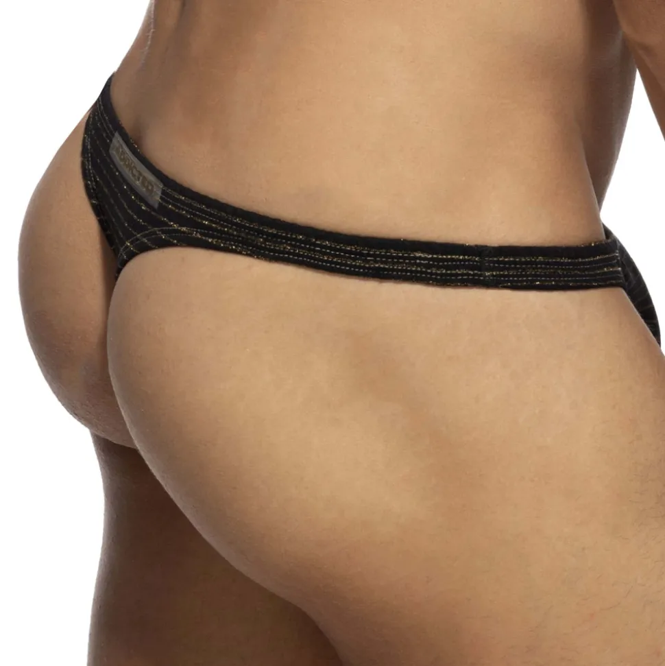 String de Bain Réversible Régal Noir