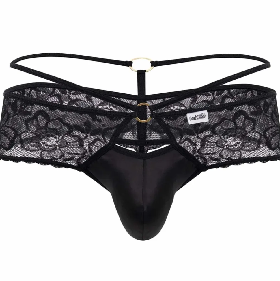 String Dentelle 99647 Noir