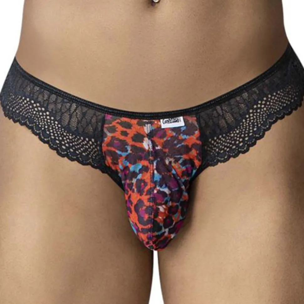 String Dentelle Léopard