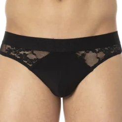 String Dentelle Sexy Noir