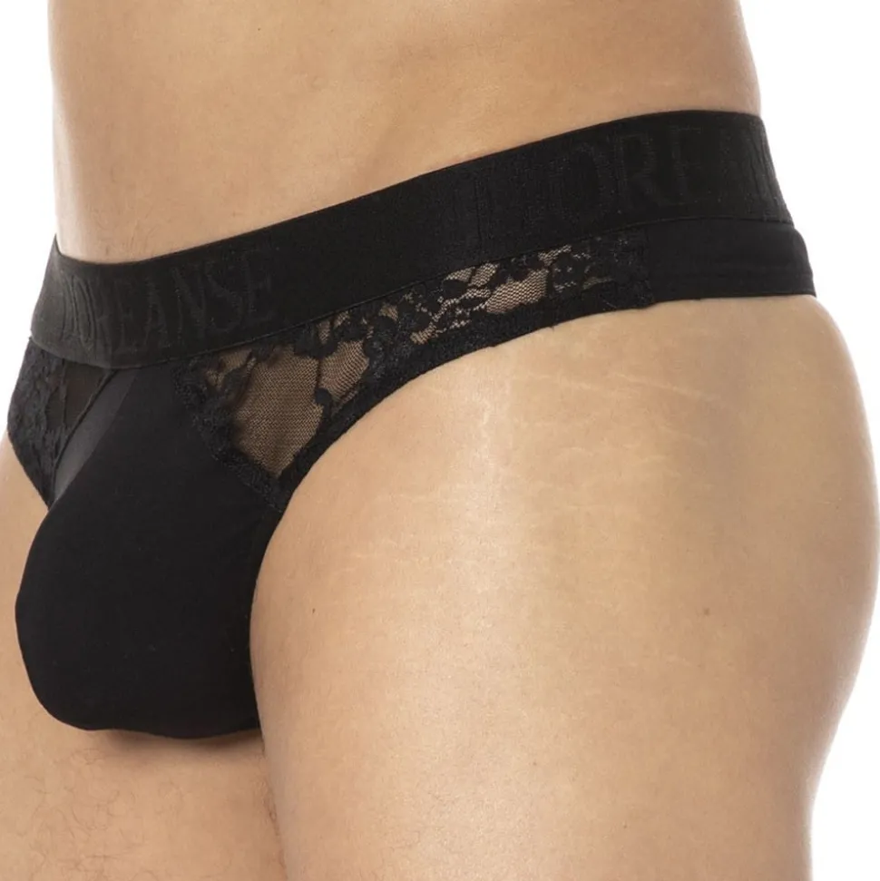 String Dentelle Sexy Noir