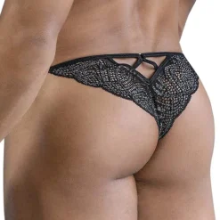 String en Dentelle Noir