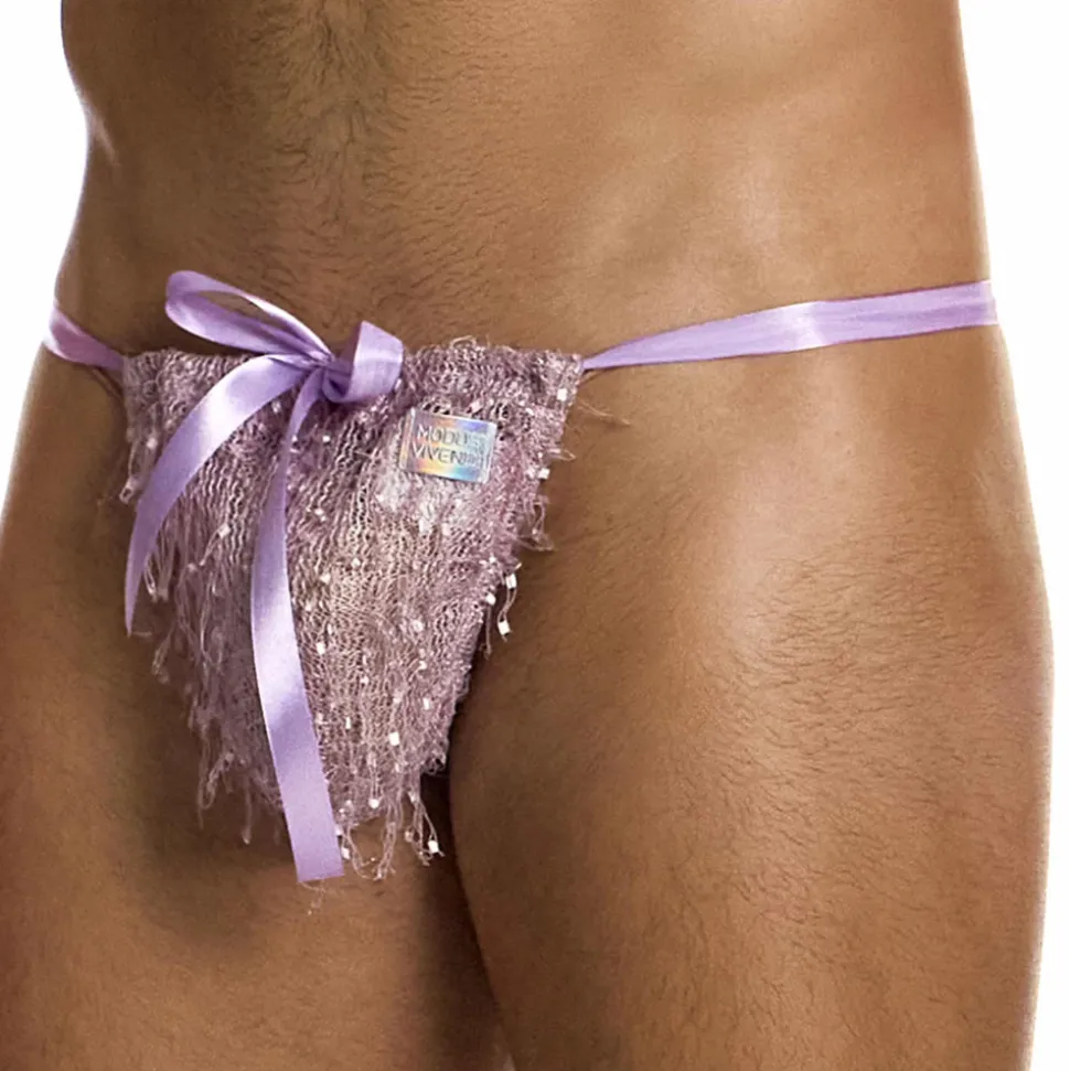 String Feather Lilas