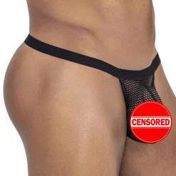 String Fishnet Noir