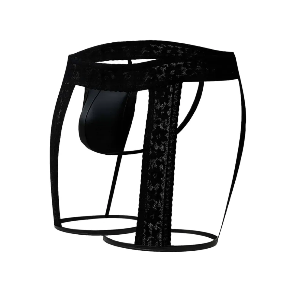 String Jarretière Lacey R4VAGE Noir