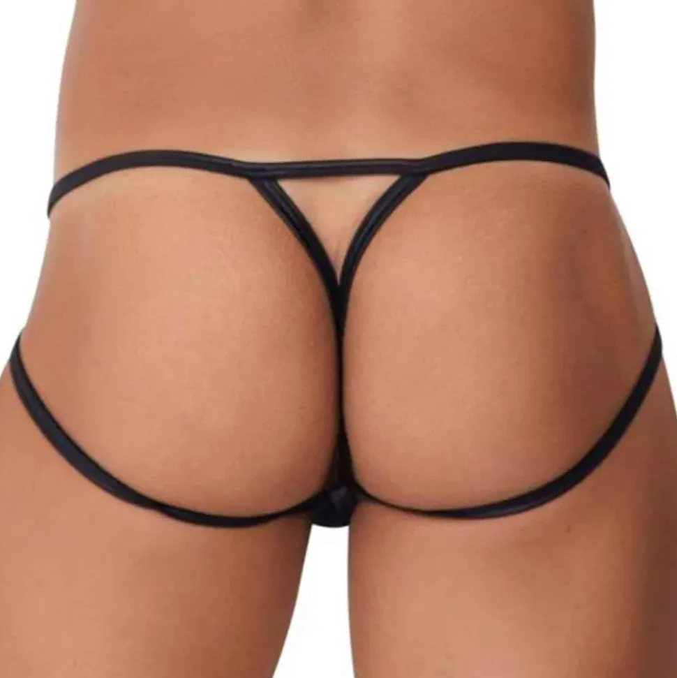 String Jock Mesh Noir