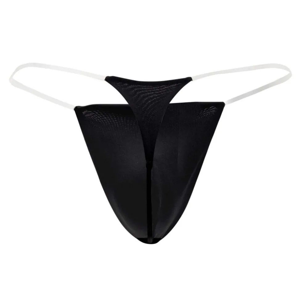 String Micro Invisible Noir