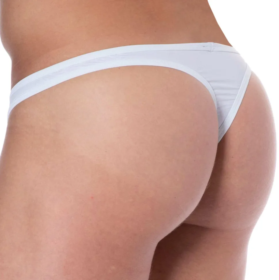 String Microfibre Blanc