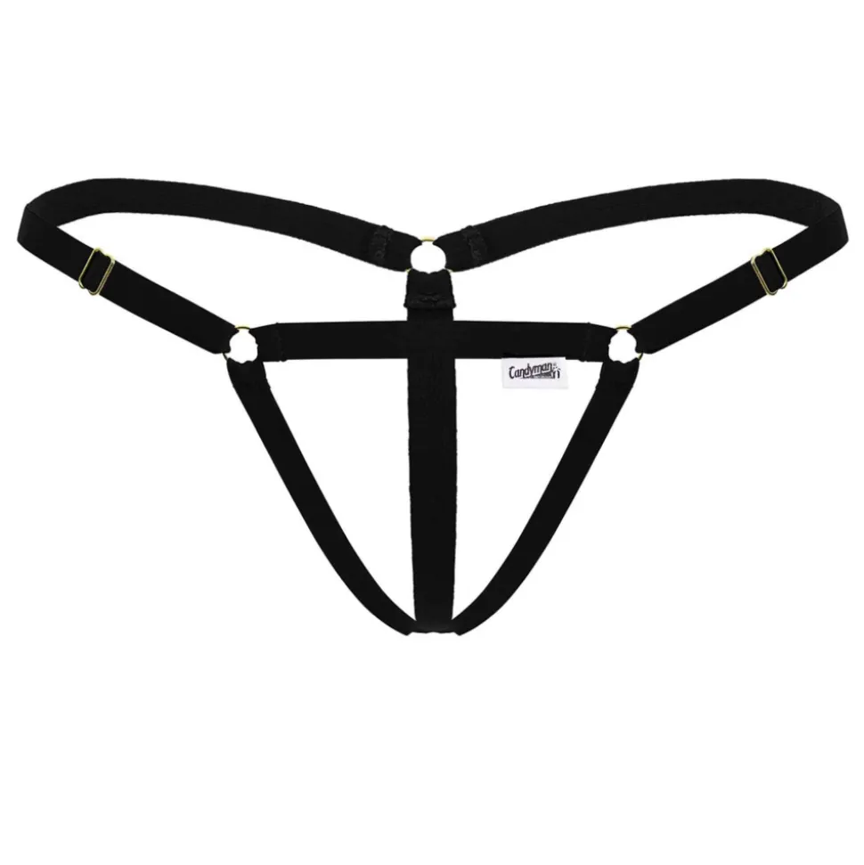 String Nudist Noir