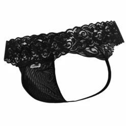 String Résille Dentelle Noir