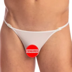 String Striptease La Mousse Blanc