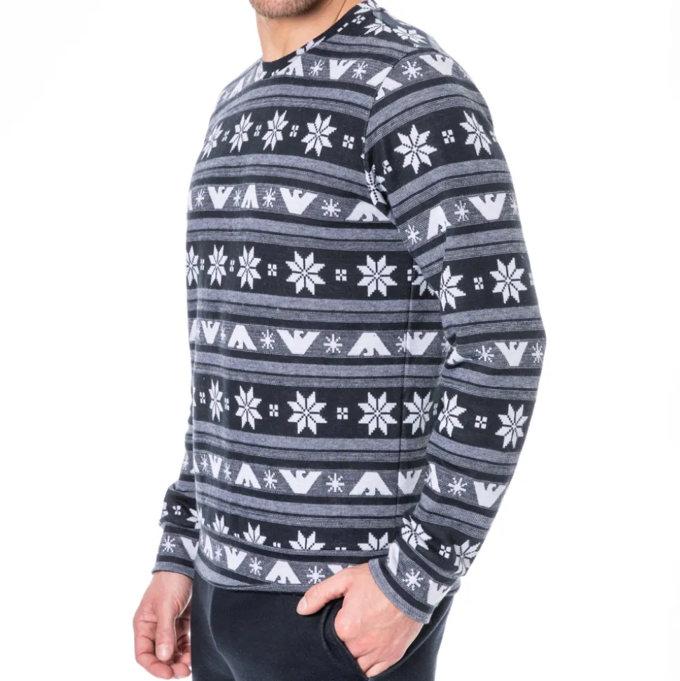 Tenue d'Intérieur Holidays Jacquard Bleu