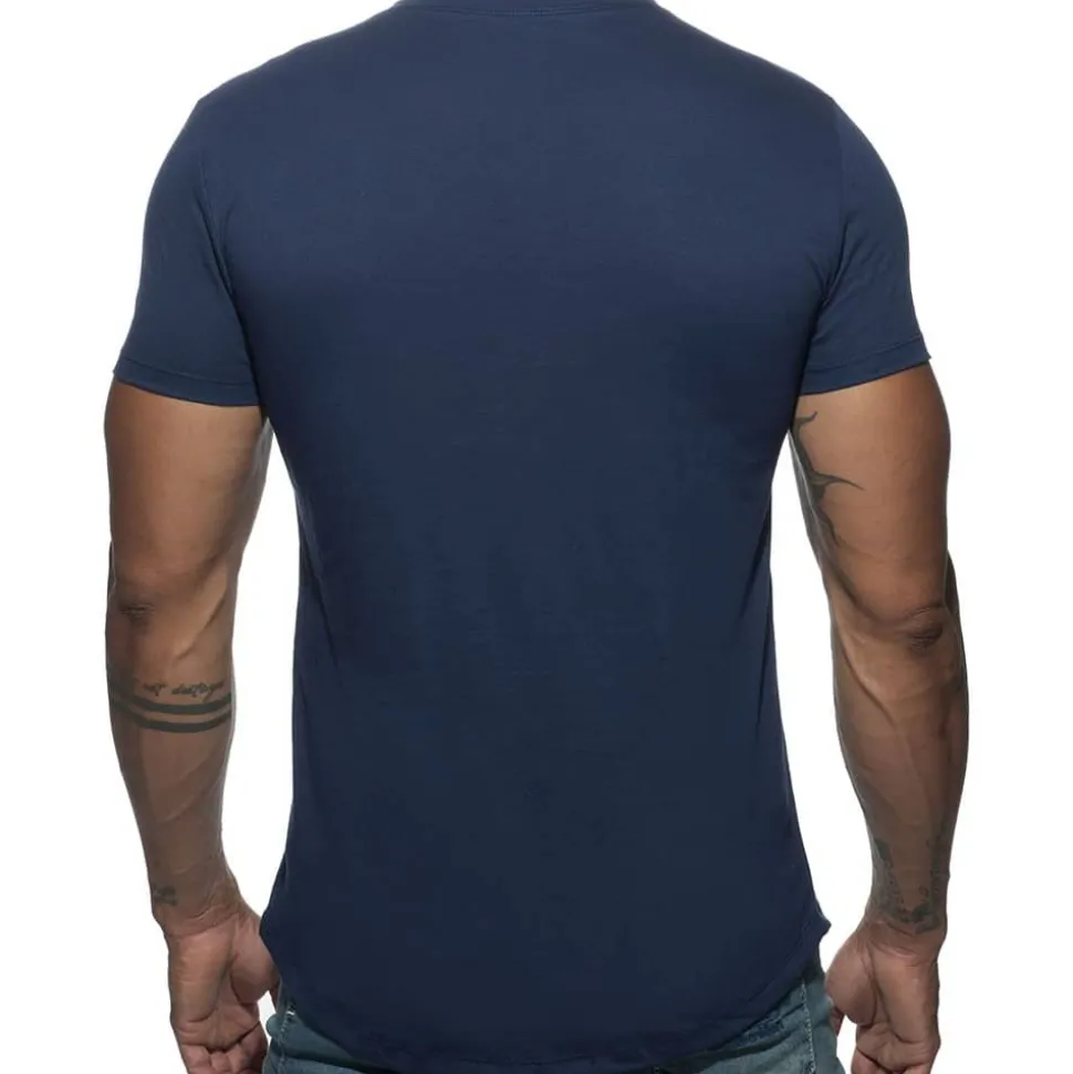 T-Shirt Basic U-Neck Marine