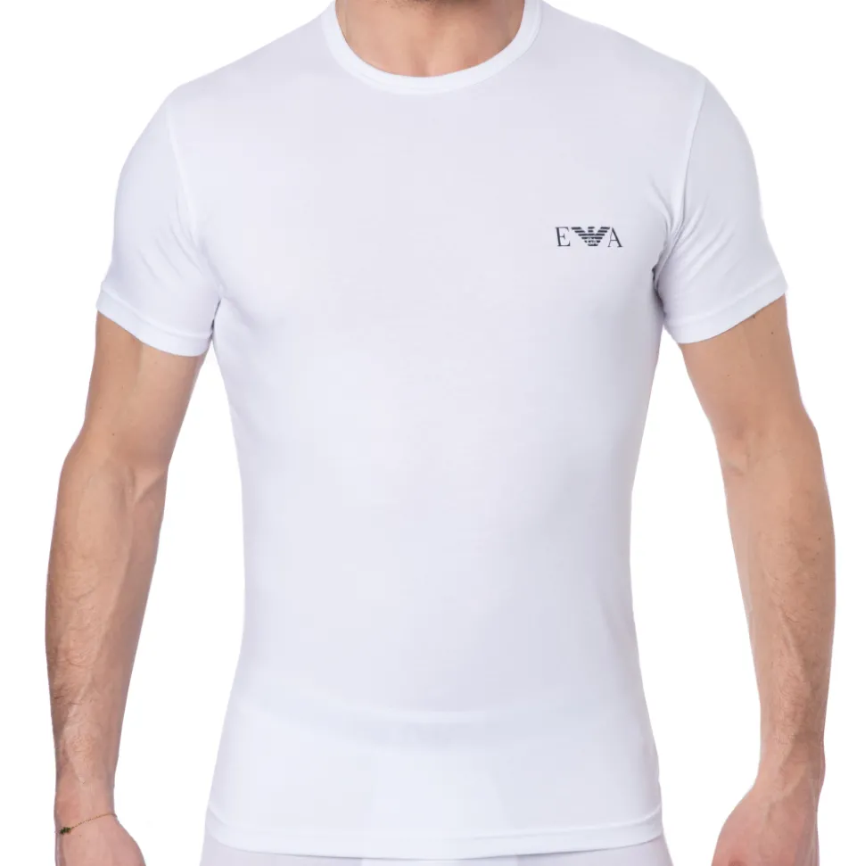 T-Shirt Bold Monogram Coton Blanc