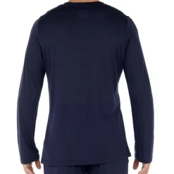T-Shirt Cocooning Modal Bleu Marine